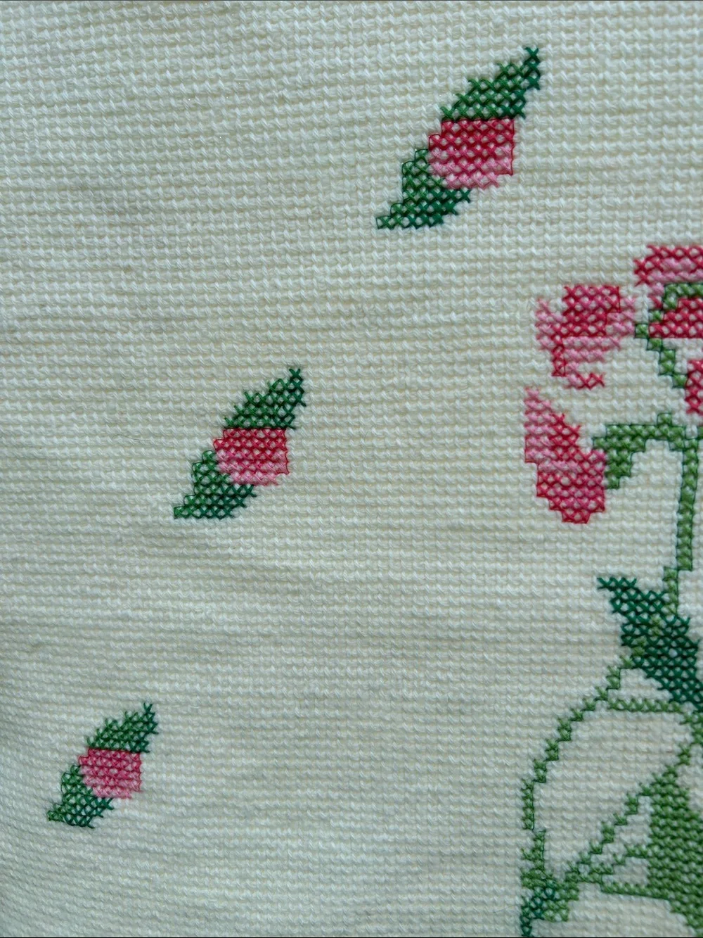 Hand Crafted pretty throw